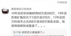 買房，你不去經歷100萬買進300萬賣出的快樂，就